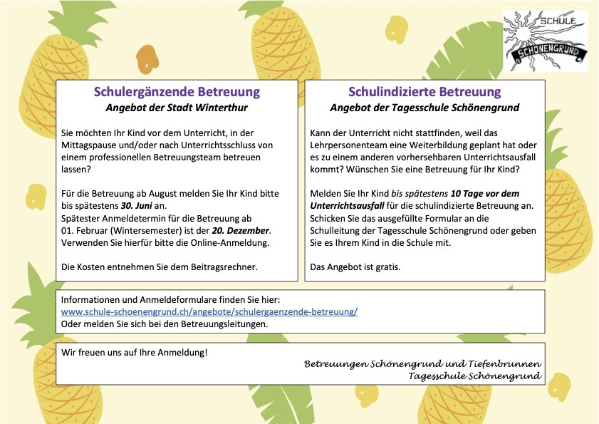 Betreuung